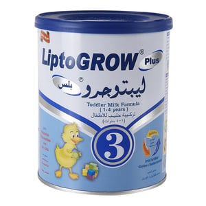 Lipto Grow Plus Toddler Milk Formula 1-4 Years 400g