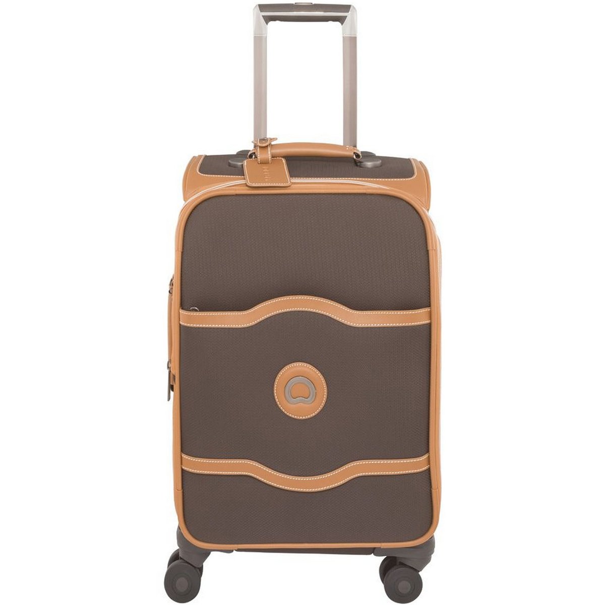 Delsey Chatelet 4Wheel Soft Trolley 81006 55cm Chocolate