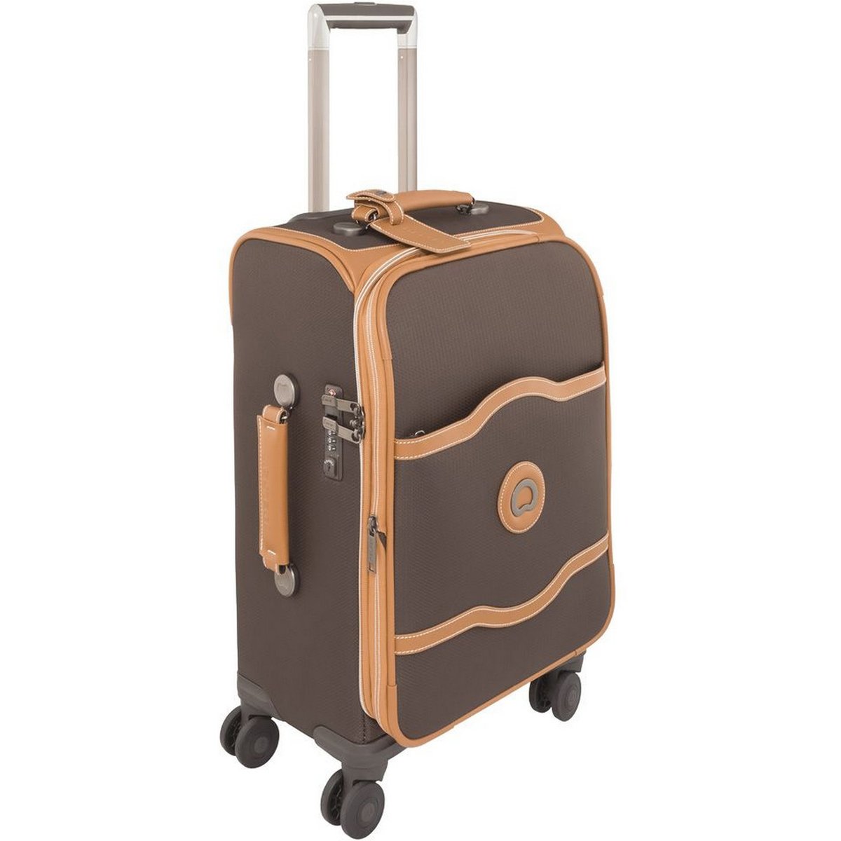Delsey Chatelet 4Wheel Soft Trolley 82006 75cm Chocolate