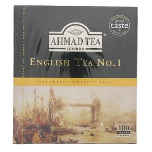 Ahmad Tea English Tea No.1 100 Tagged Tea Bags