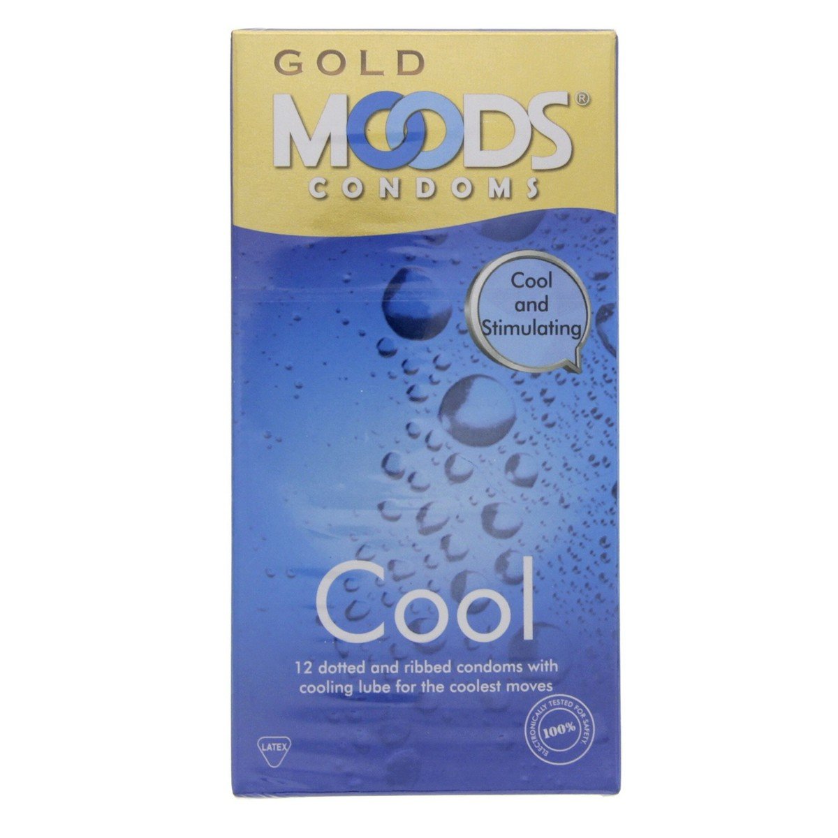 Moods Gold Cool Condoms 12 pcs