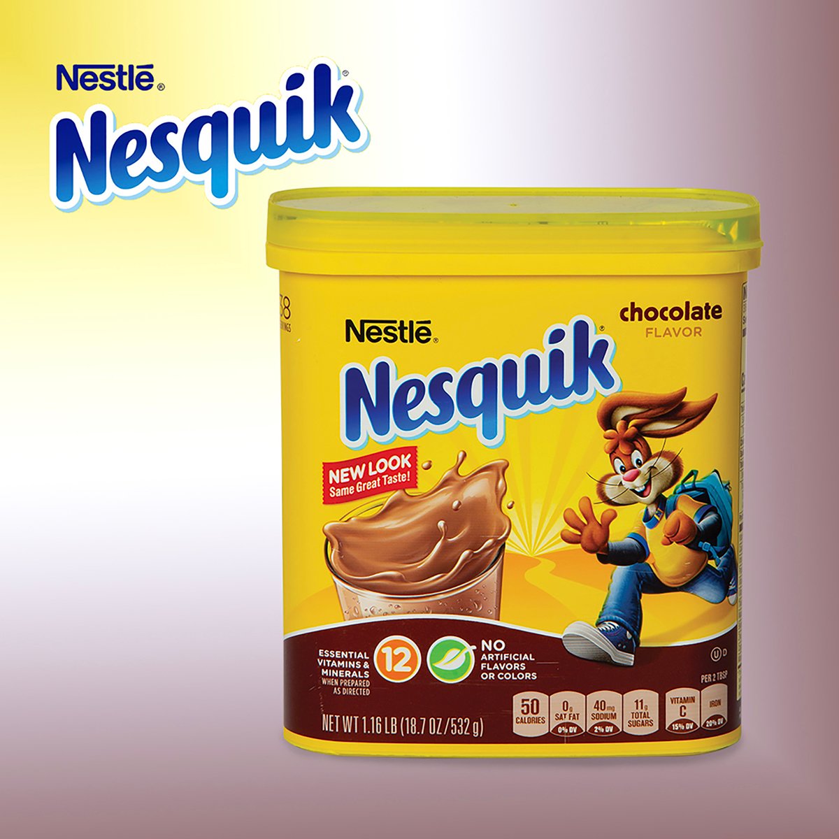 Nestle Nesquik Chocolate Flavor Drink 532 g