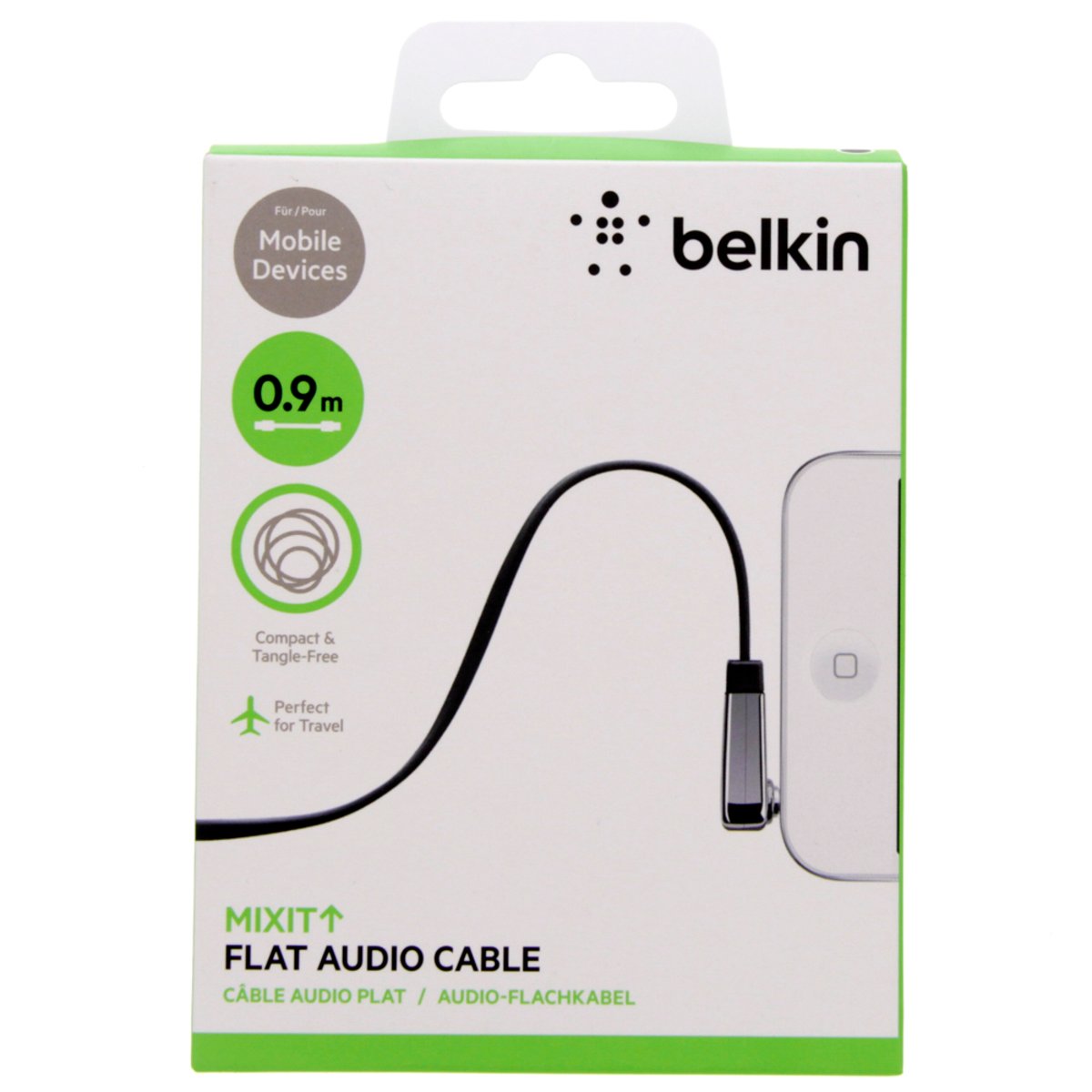 Belkin Mixit AUX Stereo Cable 0.9M Black