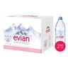 Evian Natural Mineral Water 6 x 1Litre 