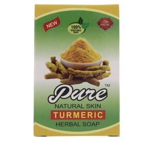 Pure Natural Skin Turmeric Herbal Soap 75g