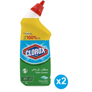 Clorox Toilet Bowl Cleaner Fresh Scent 709ml 1+1