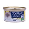 Gourmet Delight White Meat Tuna & Cheese 85g