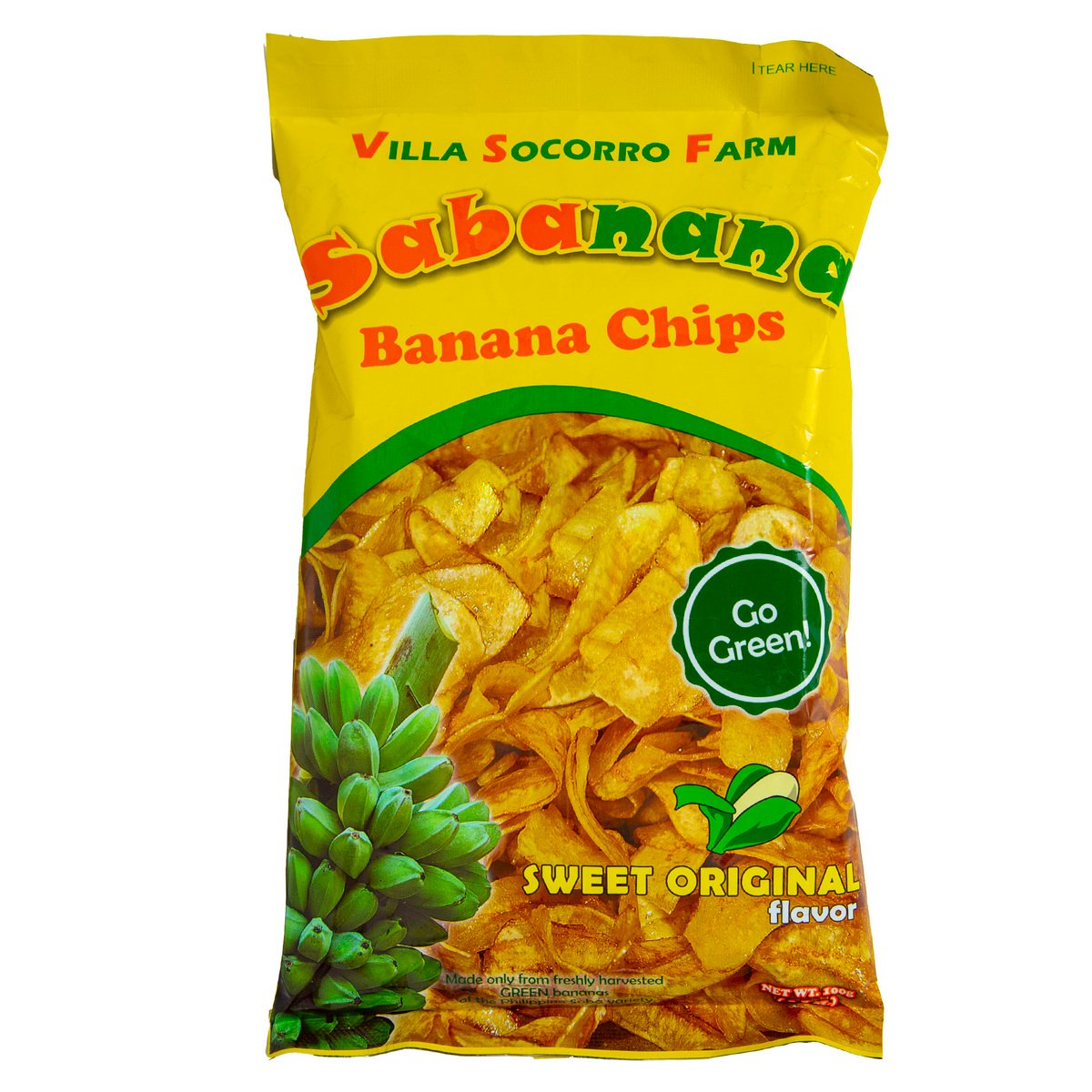 Sabanana Banana Chips 100 g