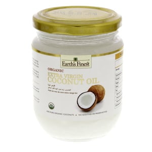 Earth’s Finest Organic Extra Virgin Coconut Oil 200 ml