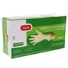 LuLu Latex Disposable Gloves Powder Free Small 100pcs