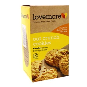 Buy Lovemore Oat Crunch Cookies 150g Online at Best Price | Plain Biscuits | Lulu UAE in UAE