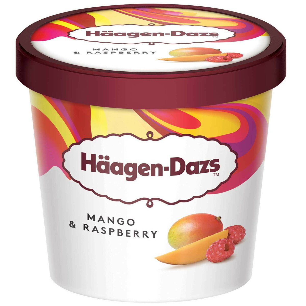 Haagen Daz Haagen-Dazs Ice Cream Mango & Raspberry 100ml