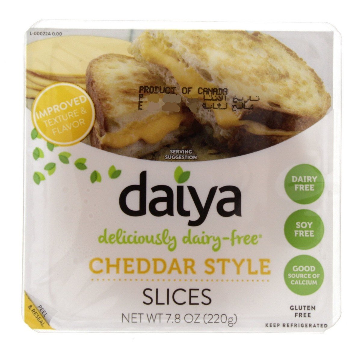 Daiya Cheddar Style Slices 220 g