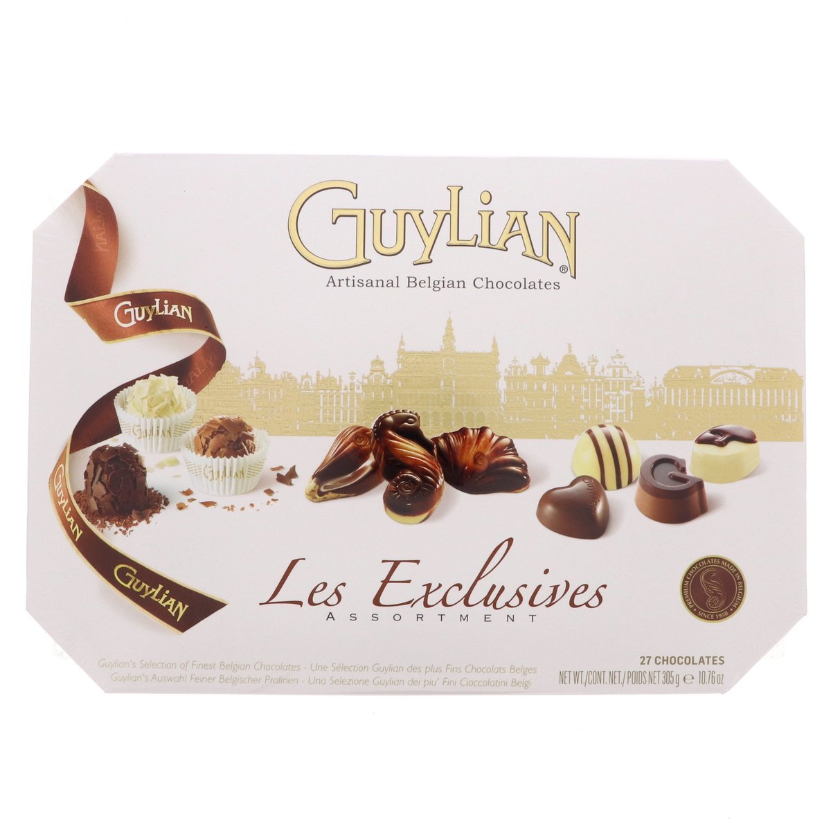 LONDRES, R-U - 15 AVRIL 2019 : Boîte De Guylian Les Chocolats
