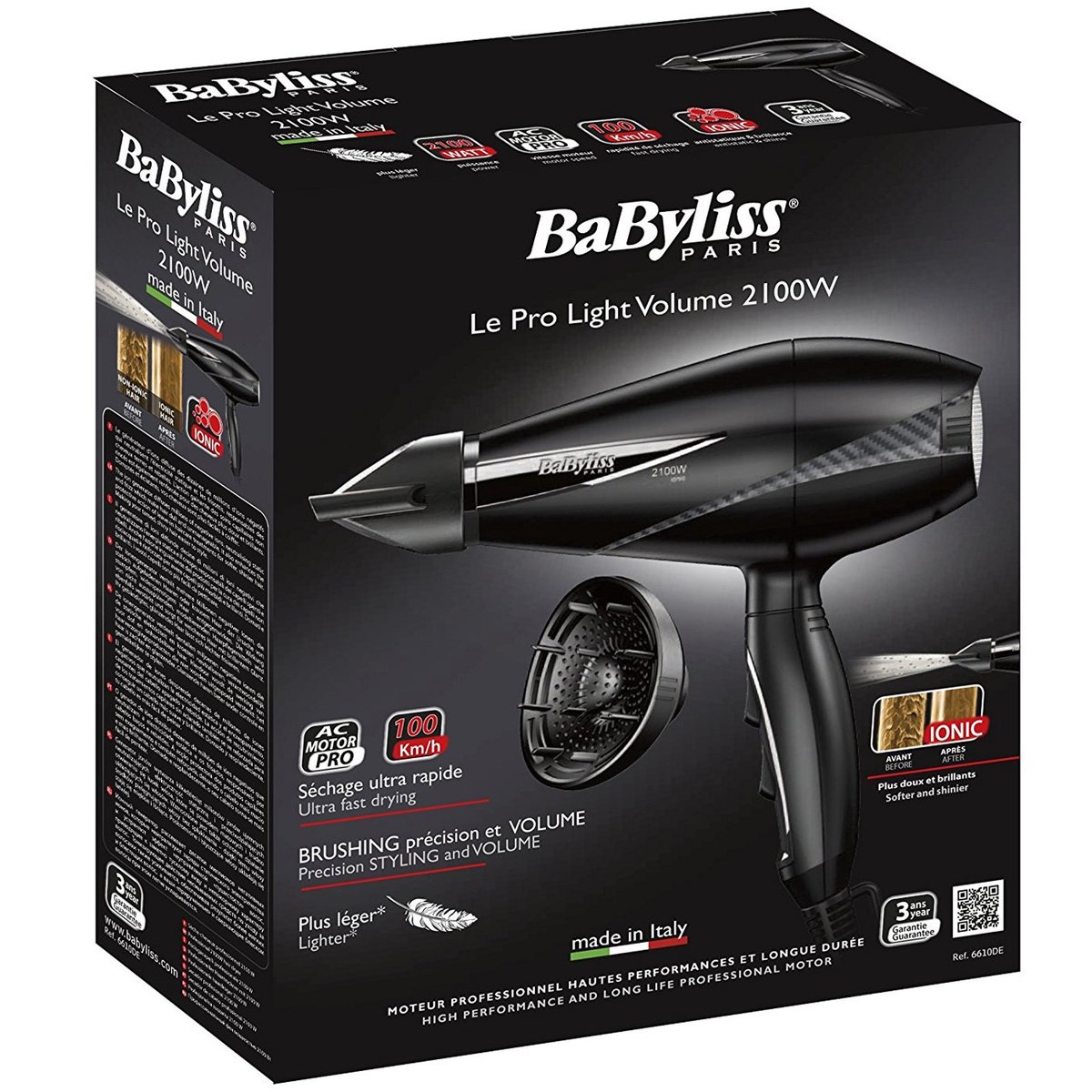 Babyliss Hair Dryer 6610SDE