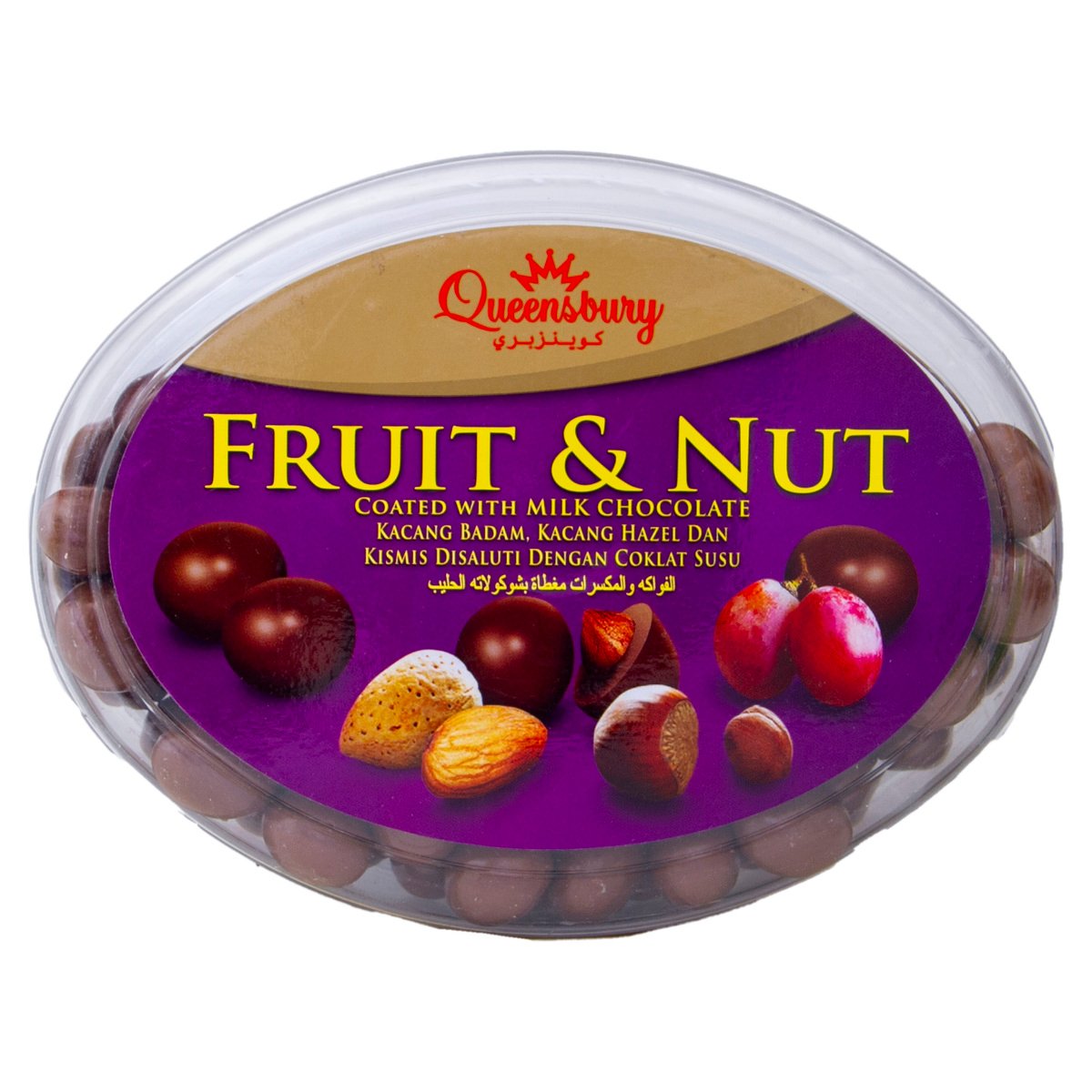 Queensbury Fruit And Nut Coated with Milk Chocolate 450 g