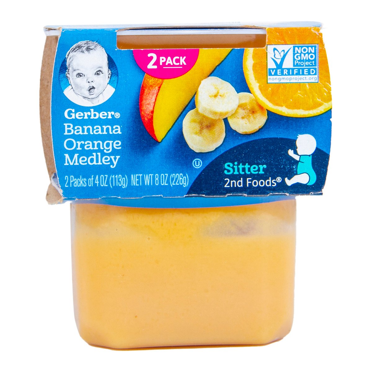 Gerber Baby Food Banana Orange Medley 226g