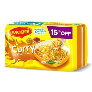 Maggi 2 Minute Curry Noodles 10 x 79g