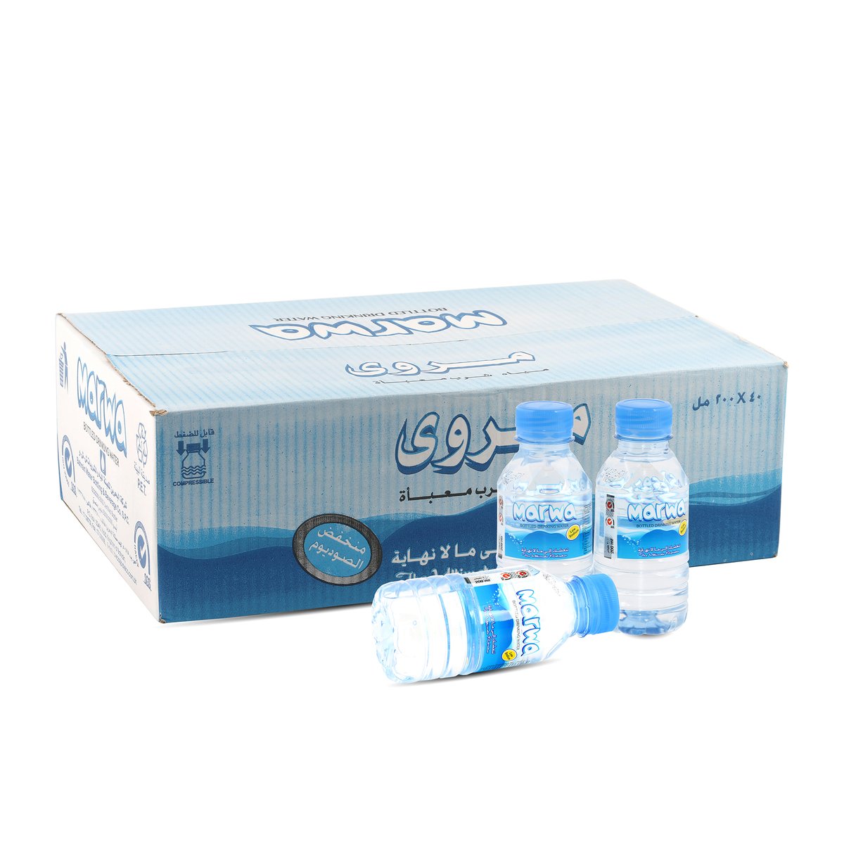Marwa Drinking Water 200m x 40 pcs