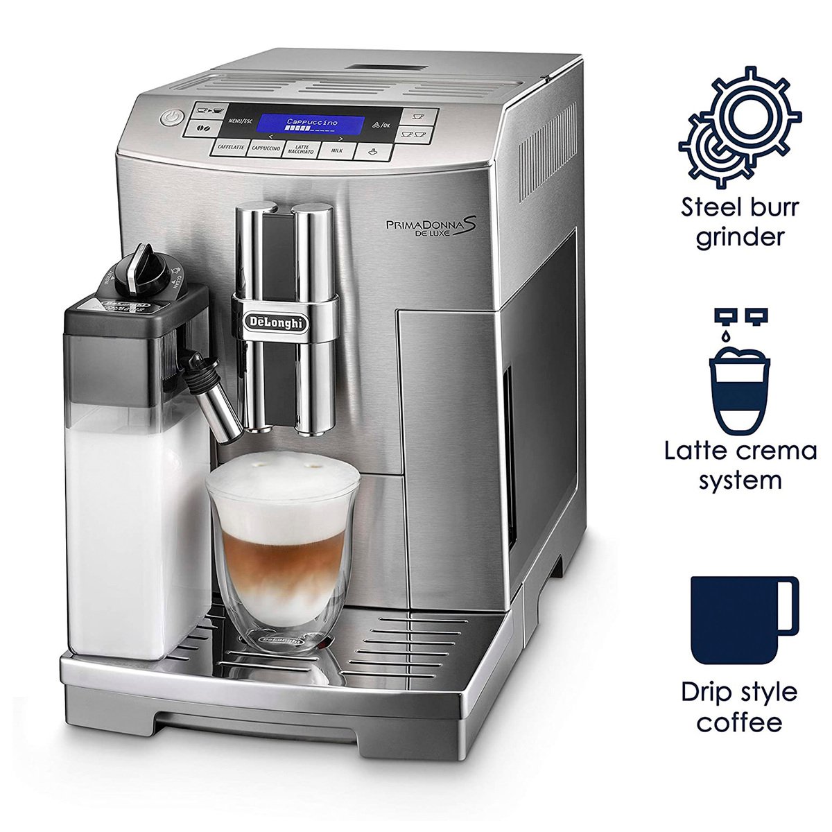 Delonghi Fully Automatic Coffee Machine ECAM 28.465.M