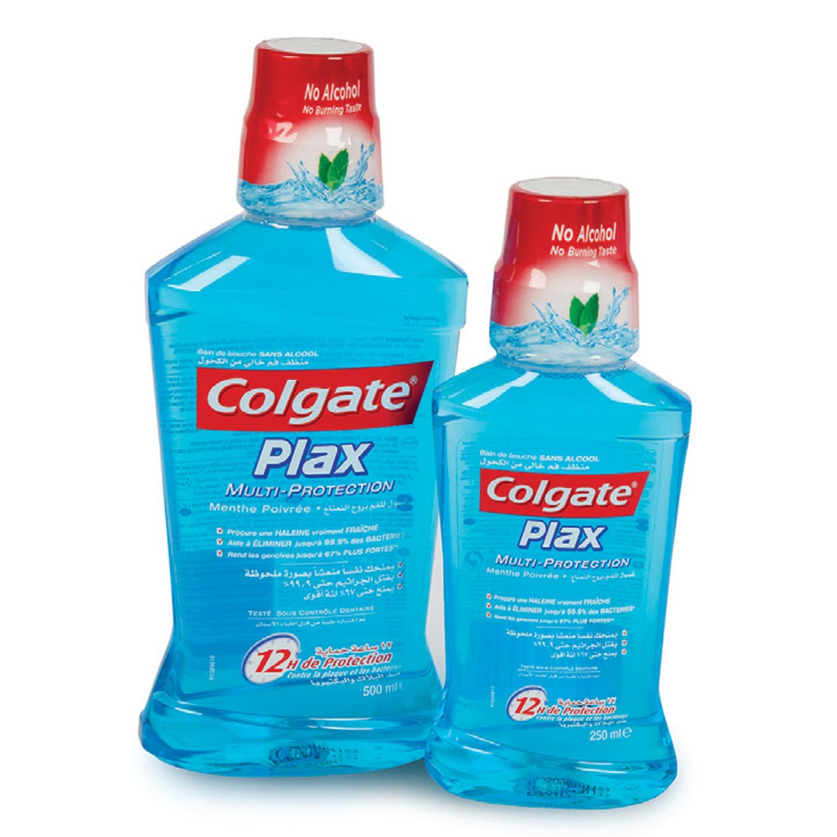 Colgate Plax Mouth Wash Peppermint 500 ml + 250 ml