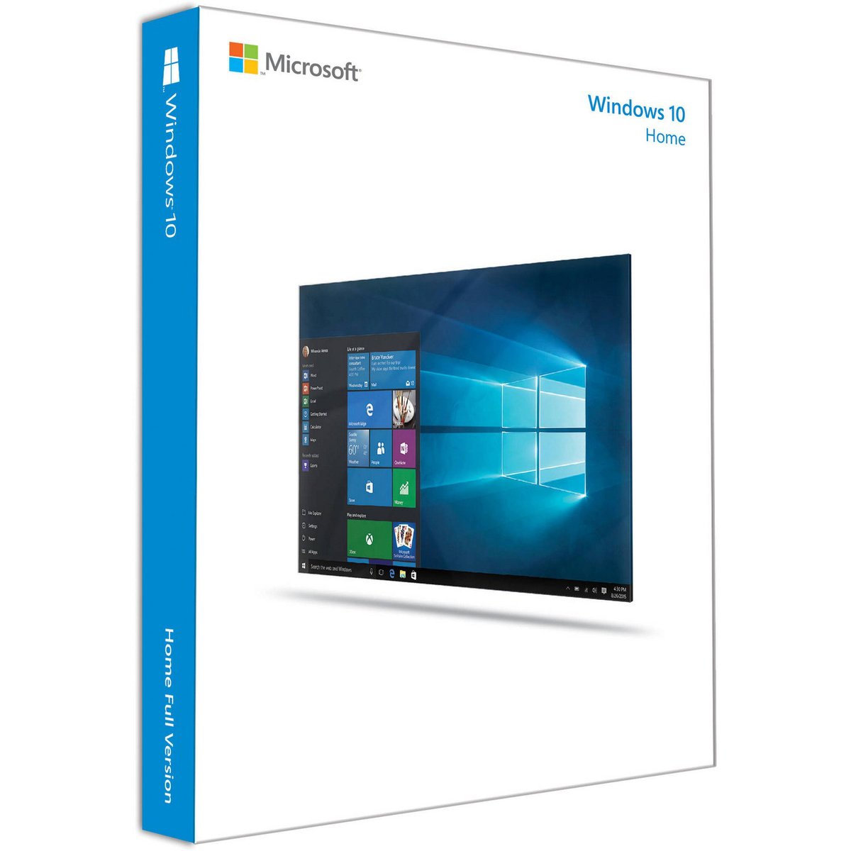 Microsoft Windows 10 Home 32Bit & 64Bit