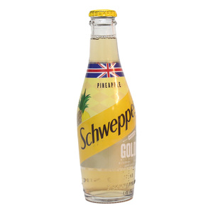 Schweppes Malt Drink Pineapple Non Returnable Bottle 250ml