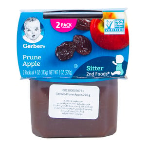Gerber Baby Food Prune Apple 226 g