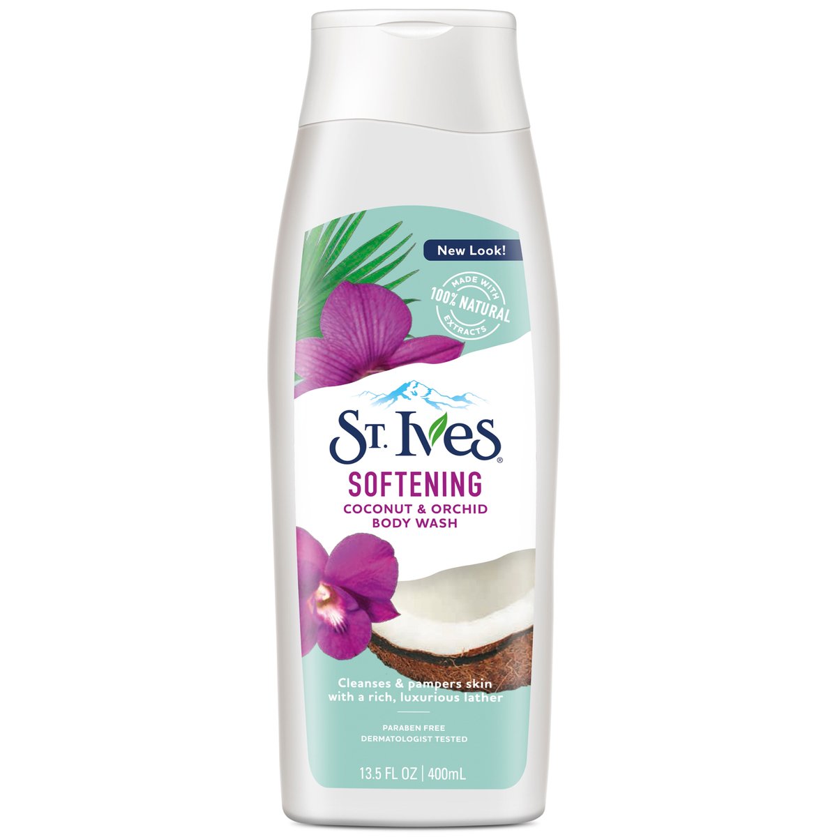St. Ives Softening Coconut & Orchid Body Wash 400 ml