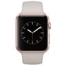 Apple Watch Sport MLC62 42mm Rose Gold Aluminum Case with Stone Sport Band