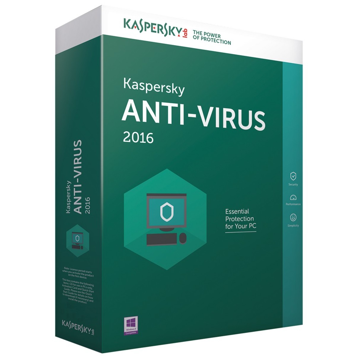 Kaspersky Anti-virus 2016 1+1User