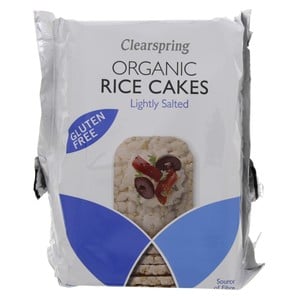 Clearspring Organic Rice Cakes Lightly Salted 130g