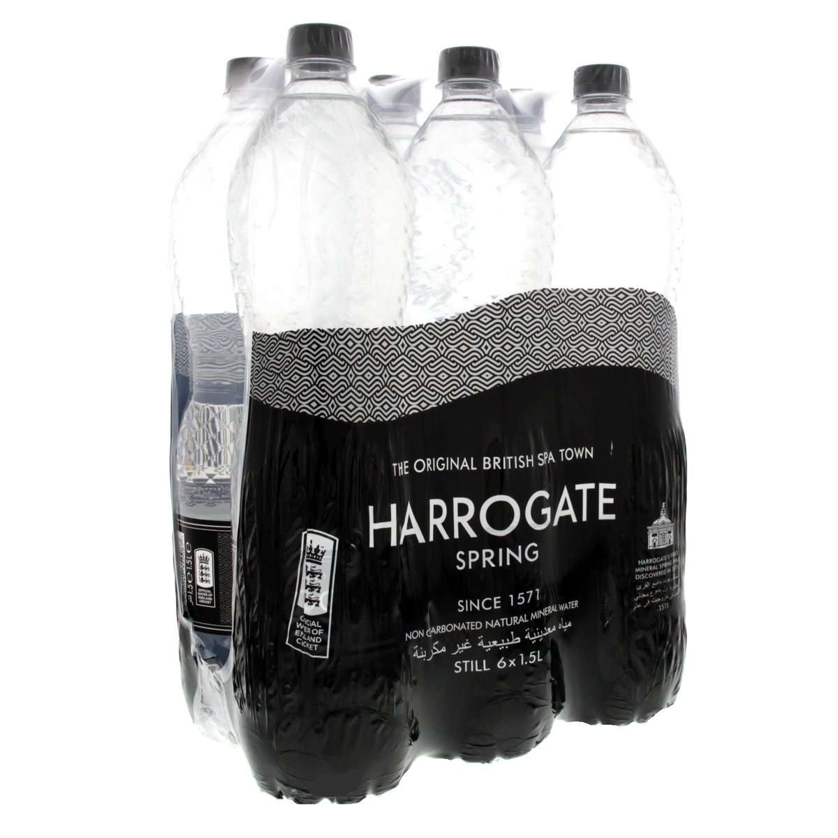 Harrogate Spring Non Carbonated Mineral Water 6 x 1.5 Litres