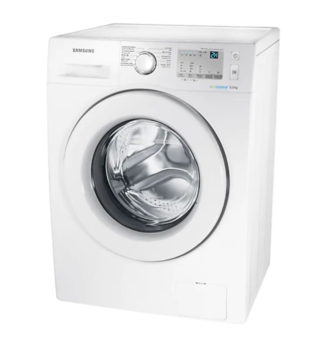 Samsung Front Load Washing Machine  WW60J3063KW 6Kg