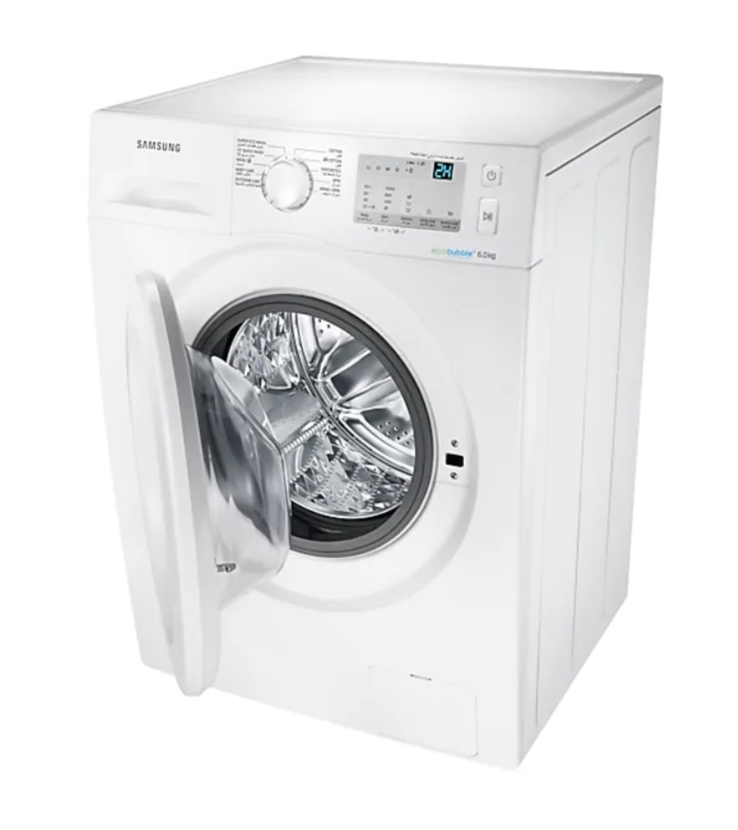 Samsung Front Load Washing Machine  WW60J3063KW 6Kg