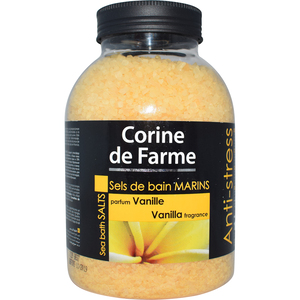 Corine De Farme Bath Sea Salt Vanilla 1.3kg