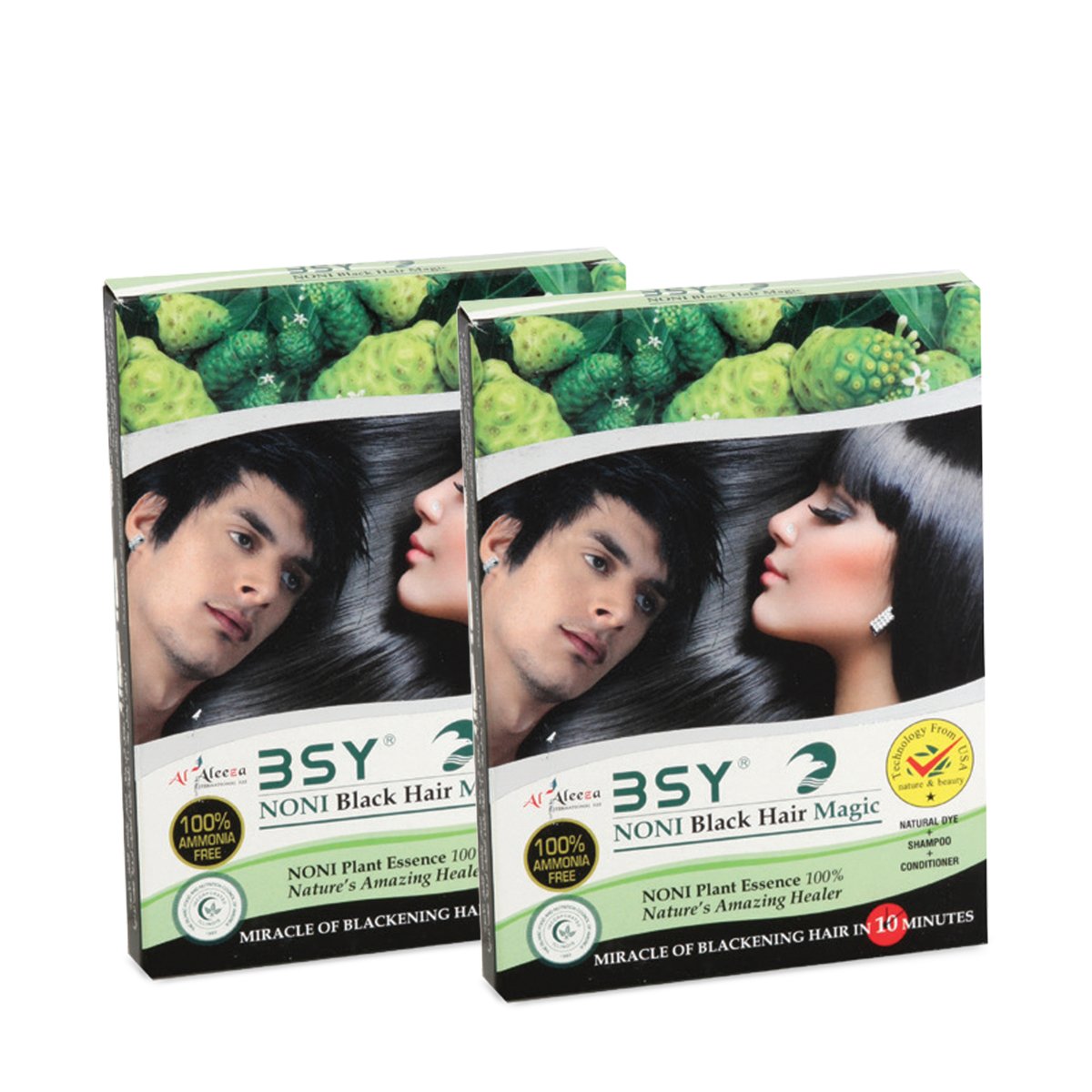BSY Hair Colour Magic Noni Black 2 x 20ml Online at Best Price | Permanent  Colorants | Lulu Qatar