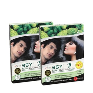 BSY Hair Colour Magic Noni Black 2 x 20ml