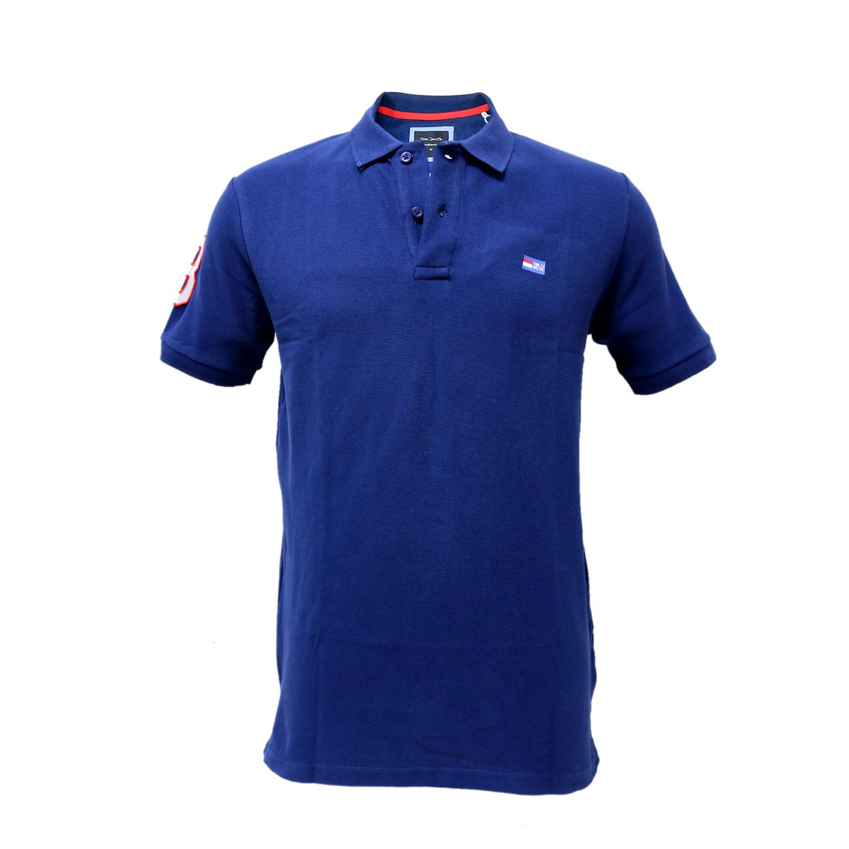 Tom Smith Polo T-Shirt Medeval Blue - M