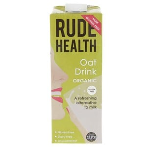اشتري قم بشراء Rude Health Organic Oat Drink 1 Litre Online at Best Price من الموقع - من لولو هايبر ماركت المنتجات العضوية في السعودية