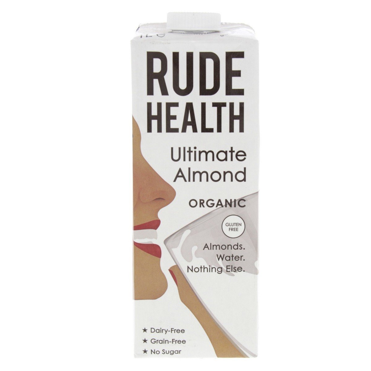 اشتري قم بشراء Rude Health Organic Almond Drink 1 Litre Online at Best Price من الموقع - من لولو هايبر ماركت المنتجات العضوية في السعودية