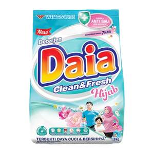 Daia Detergent Powder Clean Fresh Hijab 1.6kg