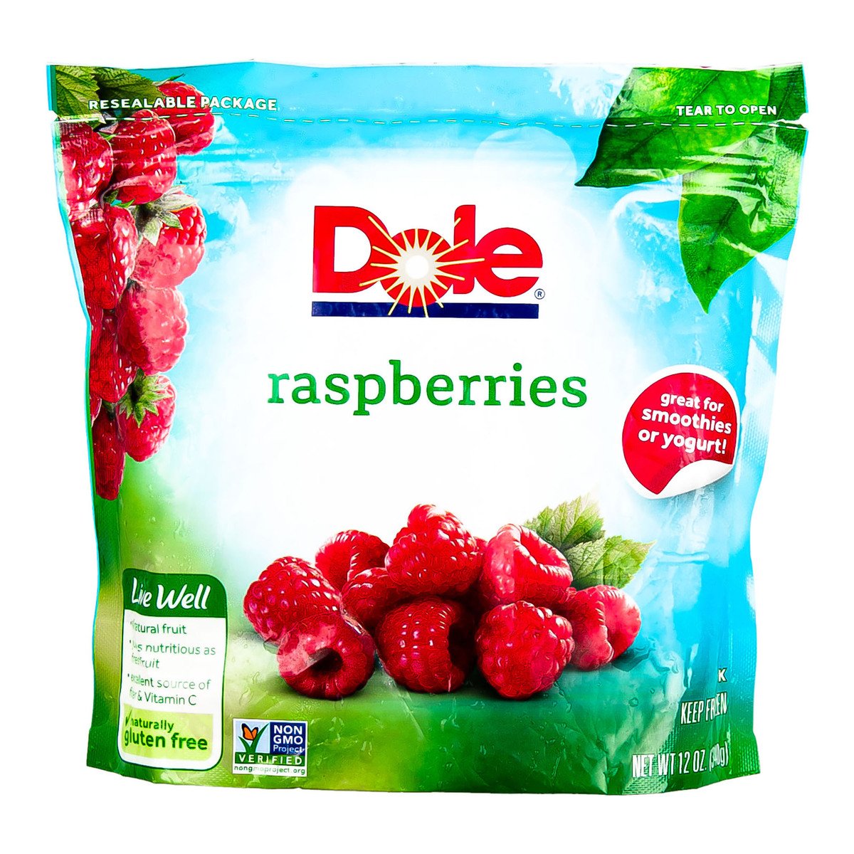 Dole Raspberries 340 g