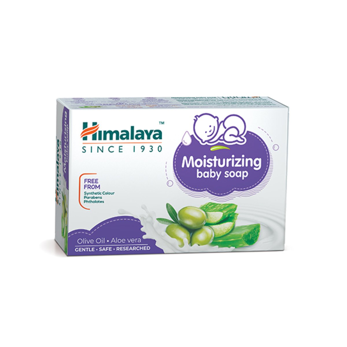 Himalaya Moisturizing Baby Soap With Aloe Vera 125 g