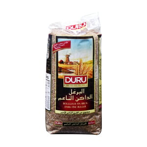اشتري قم بشراء Duru Dark Fine Bulgur 1kg Online at Best Price من الموقع - من لولو هايبر ماركت Couscous في الكويت