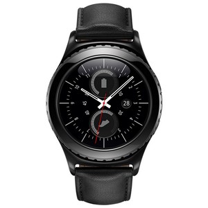 ساعة سامسونج جالاكسي جير إس2 تصميم كلاسيكي - اللون أسود - SM-R7320ZKA