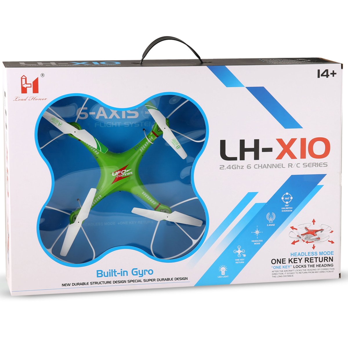 Ufo Drone Quadcopter with 6 Axis Gyro LH-X10