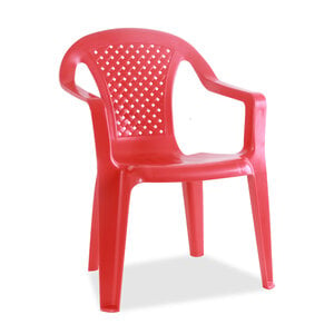 Progarden Children's Plastic Chair SEDIA BABY Assorted Color Size: 38x38x52 cm