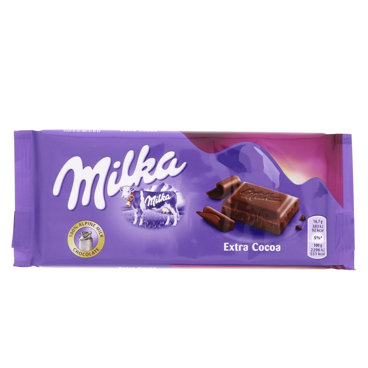 Milka Extra Cocoa Chocolate 100 g