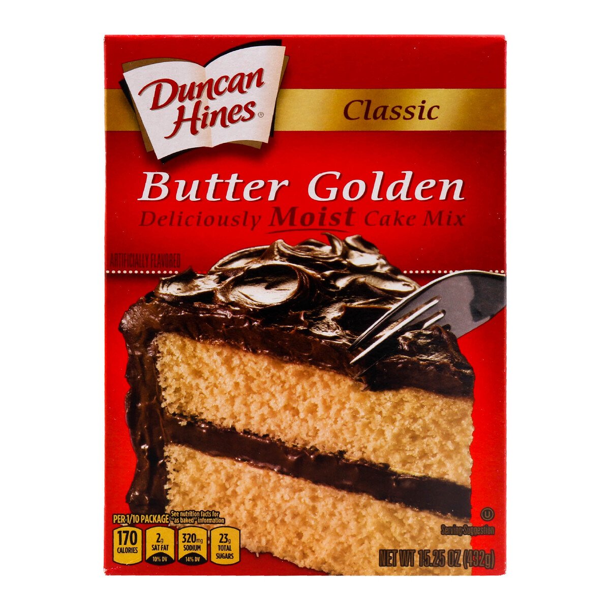 Duncan Hines Butter Golden Cake Mix 432g